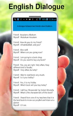 English Dialogue Writing android App screenshot 1