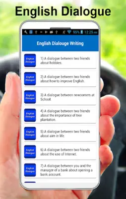 English Dialogue Writing android App screenshot 2